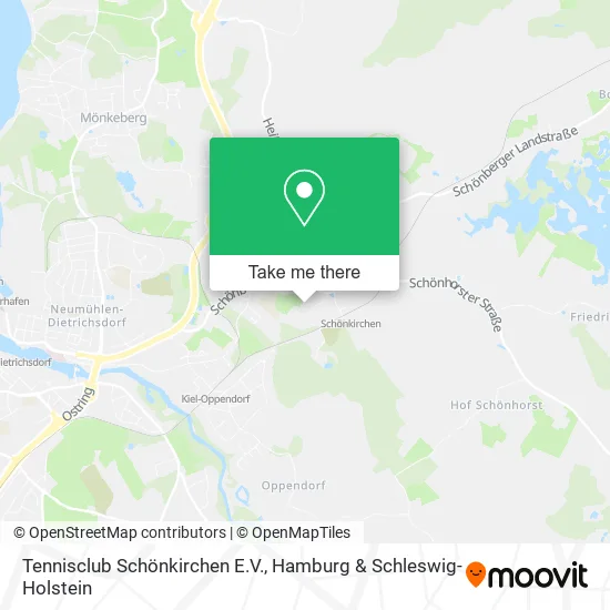 Карта Tennisclub Schönkirchen E.V.