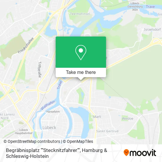 Карта Begräbnisplatz ""Stecknitzfahrer""