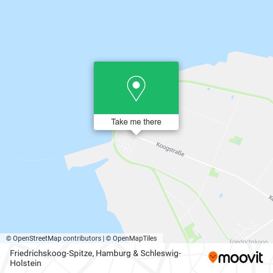 Friedrichskoog-Spitze map