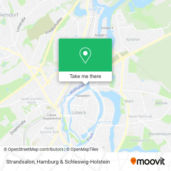 Карта Strandsalon