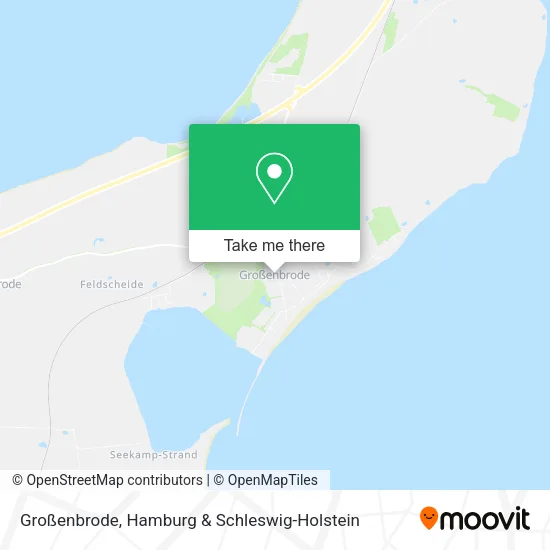Карта Großenbrode
