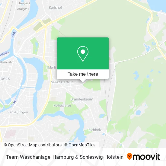 Карта Team Waschanlage