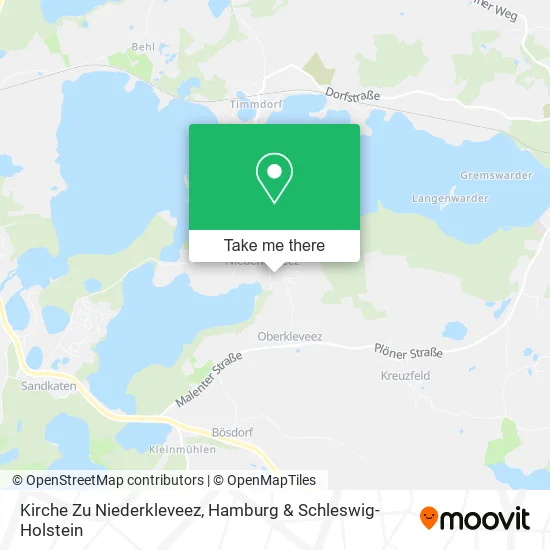 Карта Kirche Zu Niederkleveez