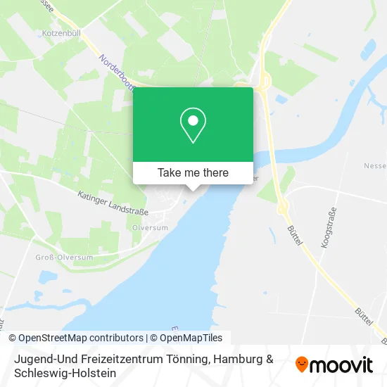 Карта Jugend-Und Freizeitzentrum Tönning