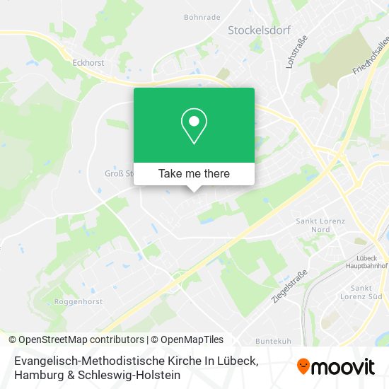 Evangelisch-Methodistische Kirche In Lübeck map