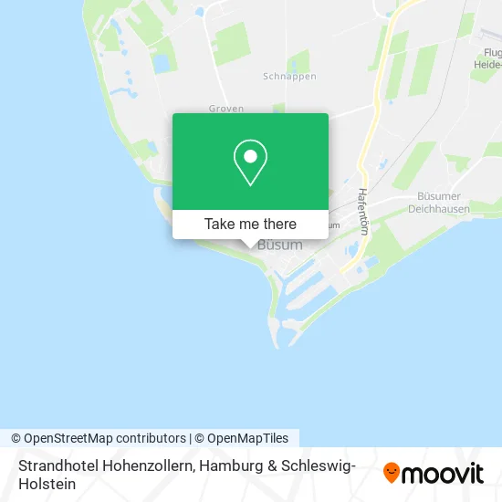 Карта Strandhotel Hohenzollern