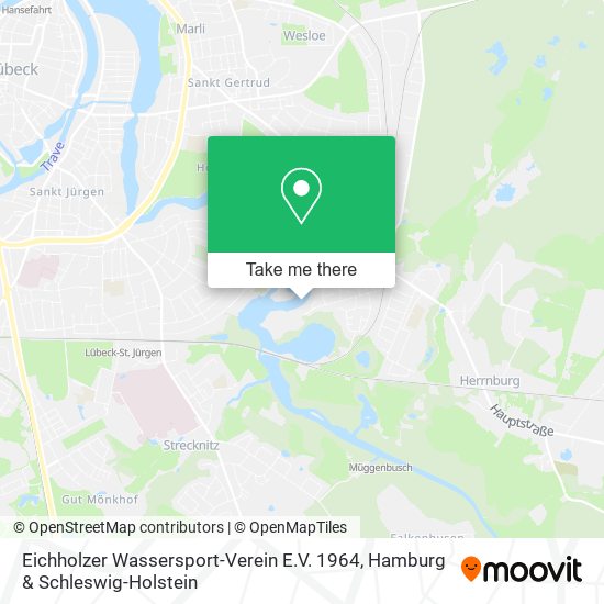 Eichholzer Wassersport-Verein E.V. 1964 map