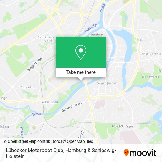 Lübecker Motorboot Club map