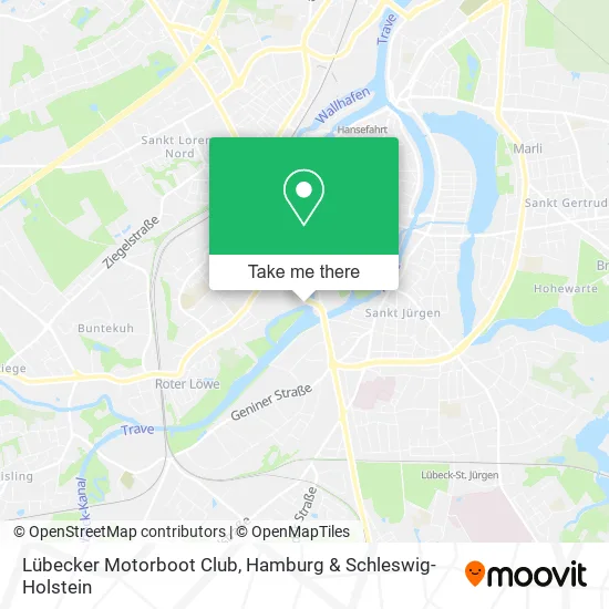 Карта Lübecker Motorboot Club