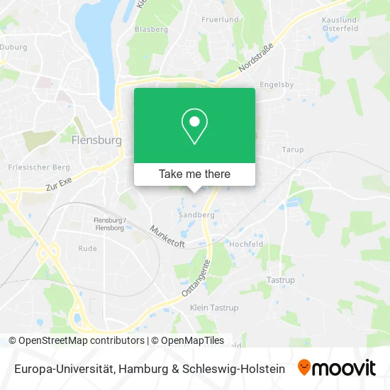 Карта Europa-Universität