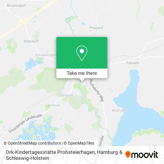 Карта Drk-Kindertagesstätte Probsteierhagen