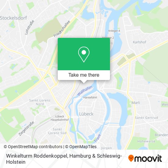 Карта Winkelturm Roddenkoppel