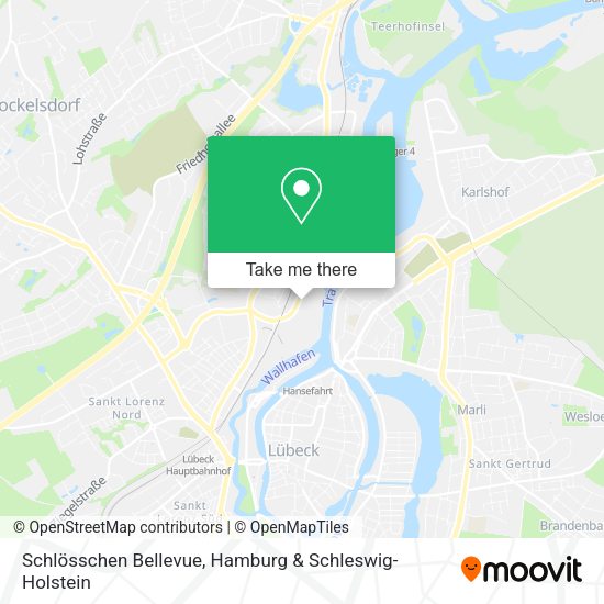 Schlösschen Bellevue map