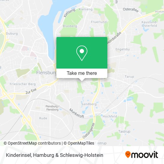 Kinderinsel map