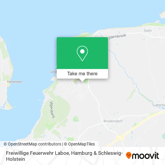 Карта Freiwillige Feuerwehr Laboe