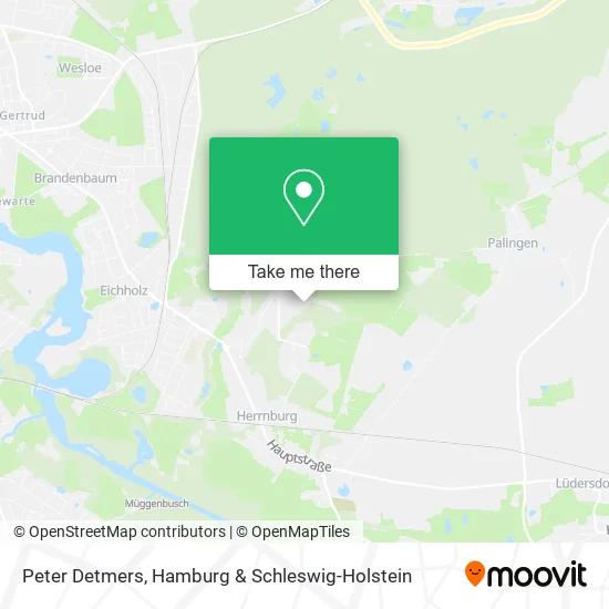 Карта Peter Detmers