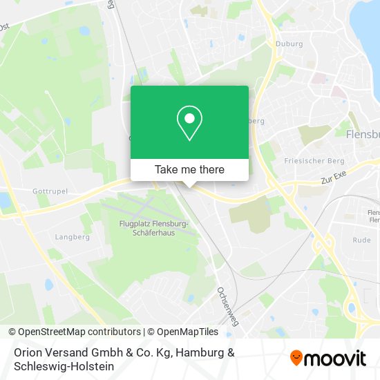 Orion Versand Gmbh & Co. Kg map