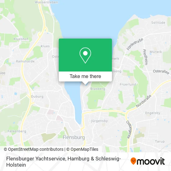 Карта Flensburger Yachtservice