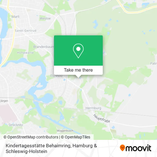 Карта Kindertagesstätte Behaimring