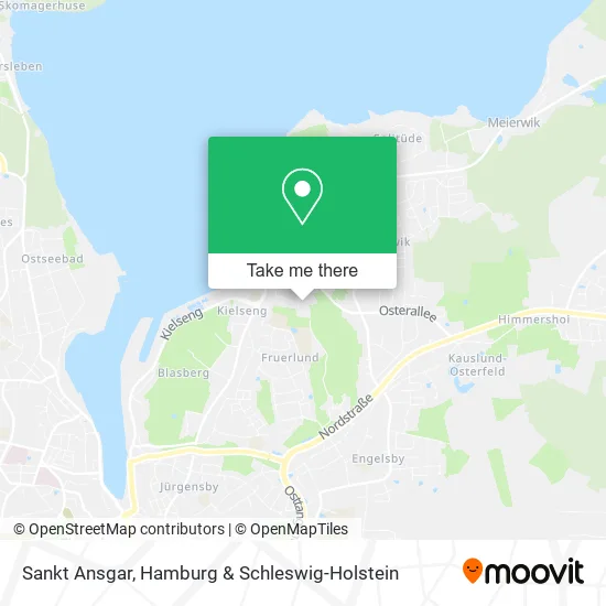 Карта Sankt Ansgar