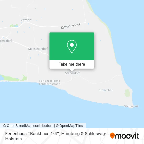 Карта Ferienhaus ""Backhaus 1-4""