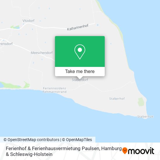 Ferienhof & Ferienhausvermietung Paulsen map