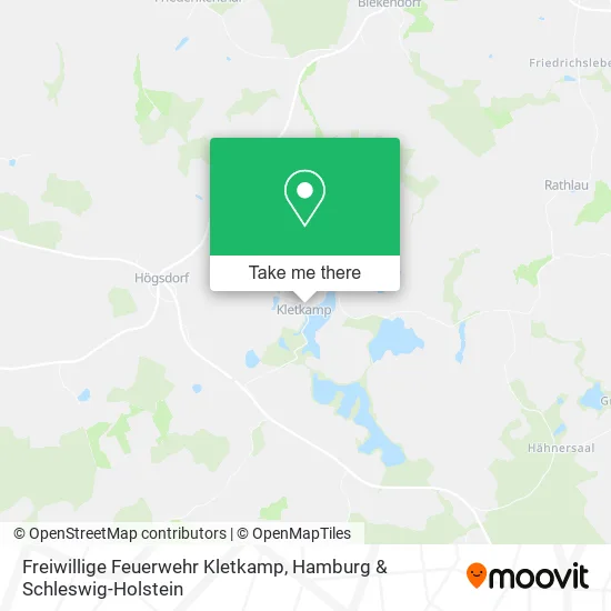 Карта Freiwillige Feuerwehr Kletkamp