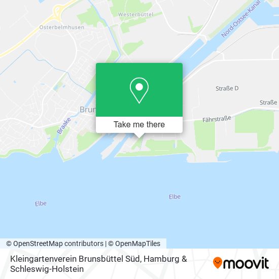 Kleingartenverein Brunsbüttel Süd map