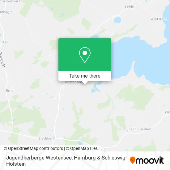 Карта Jugendherberge Westensee