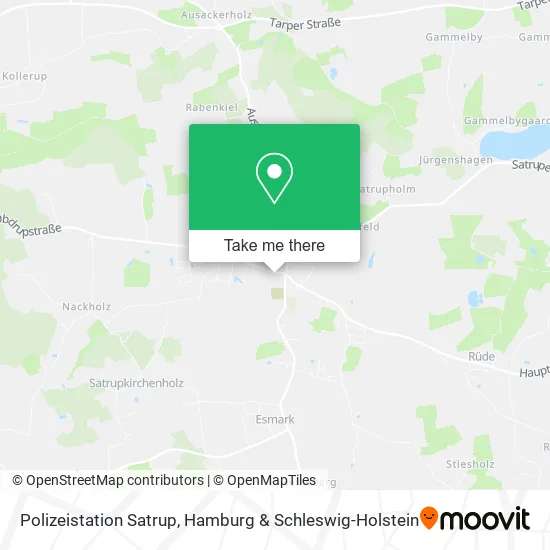 Карта Polizeistation Satrup