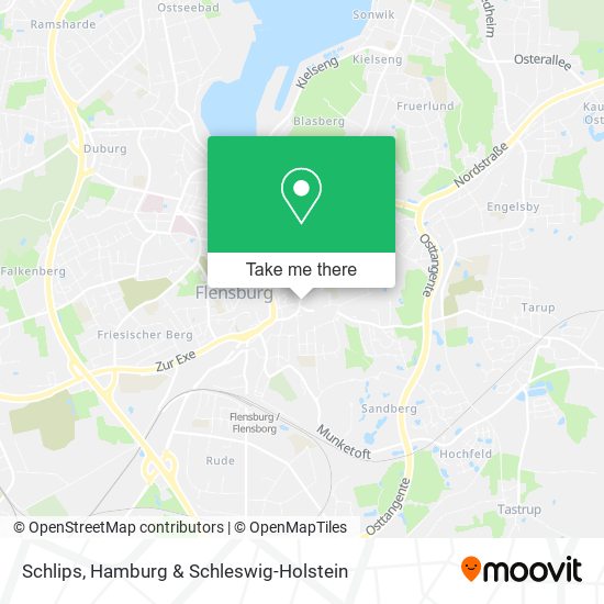 Schlips map