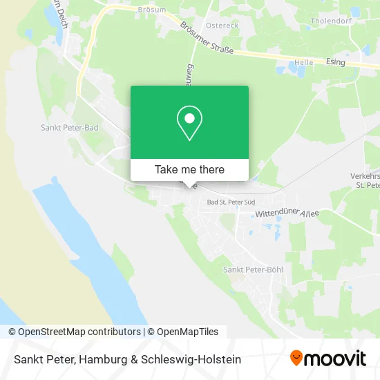 Карта Sankt Peter