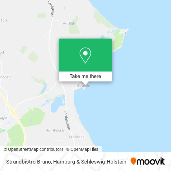 Карта Strandbistro Bruno