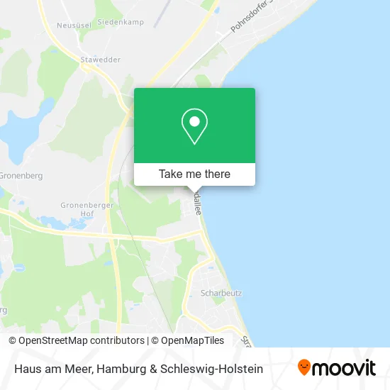 Карта Haus am Meer