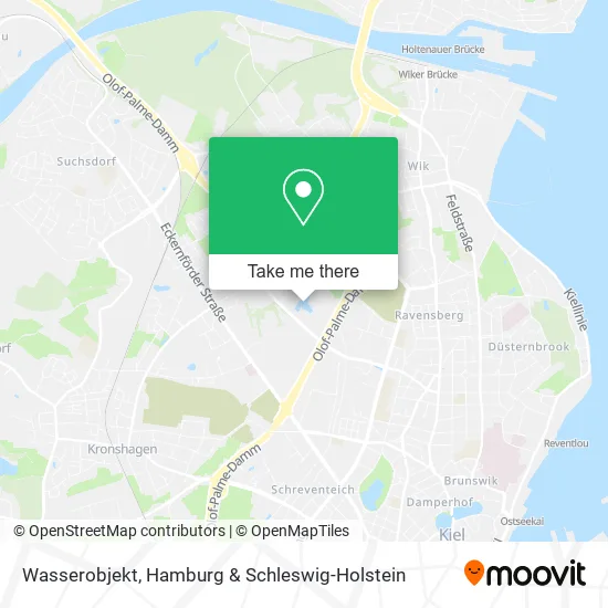 Карта Wasserobjekt