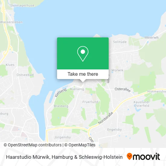 Карта Haarstudio Mürwik