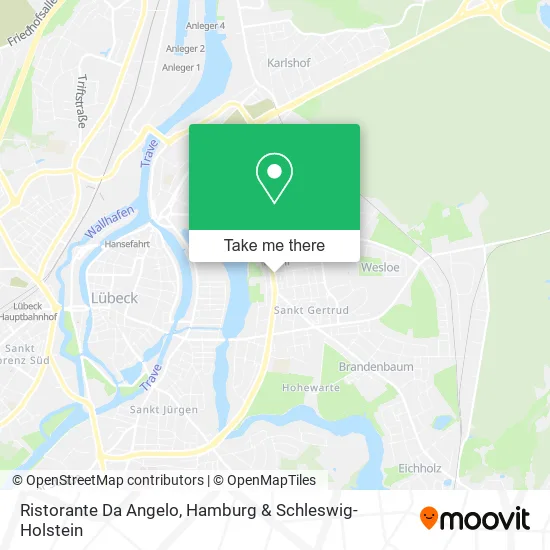 Карта Ristorante Da Angelo