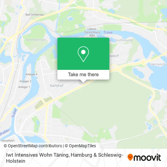 Карта Iwt Intensives Wohn Täning