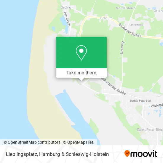 Карта Lieblingsplatz