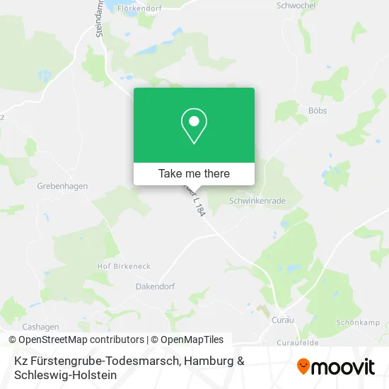 Карта Kz Fürstengrube-Todesmarsch