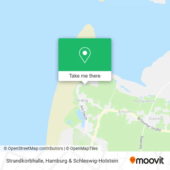 Карта Strandkorbhalle