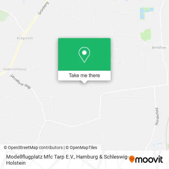 Карта Modellflugplatz Mfc Tarp E.V.