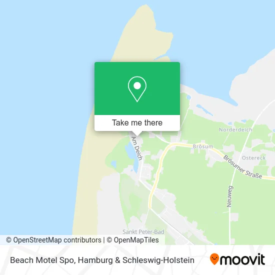 Карта Beach Motel Spo