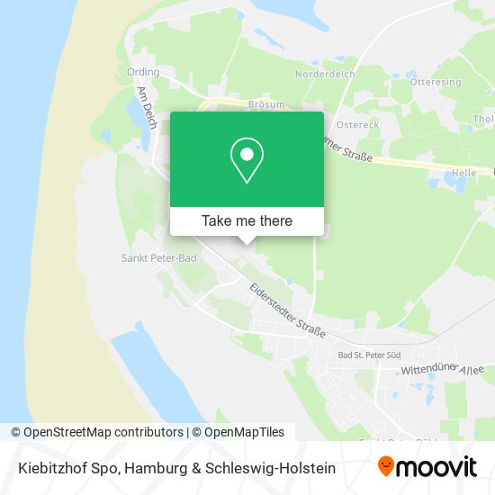 Kiebitzhof Spo map