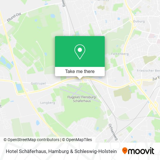 Hotel Schäferhaus map