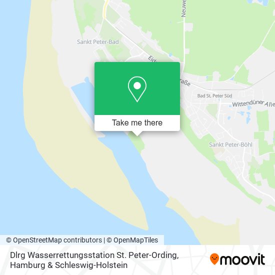 Dlrg Wasserrettungsstation St. Peter-Ording map
