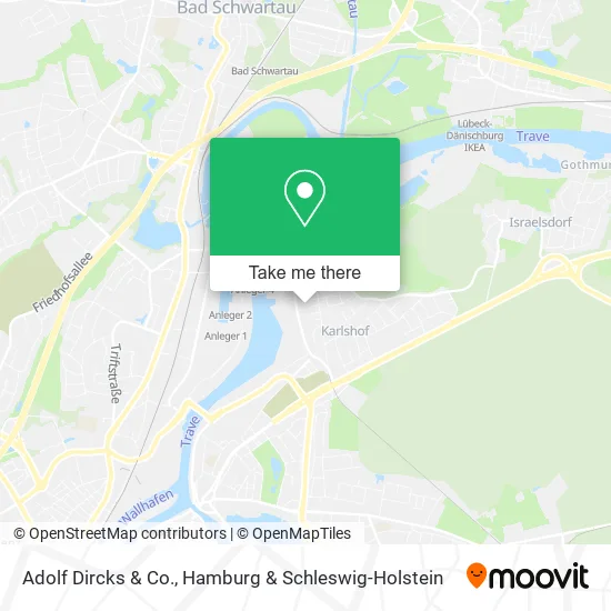 Карта Adolf Dircks & Co.