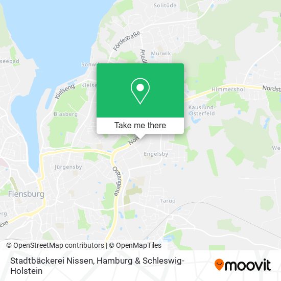 Stadtbäckerei Nissen map
