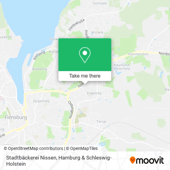 Stadtbäckerei Nissen map
