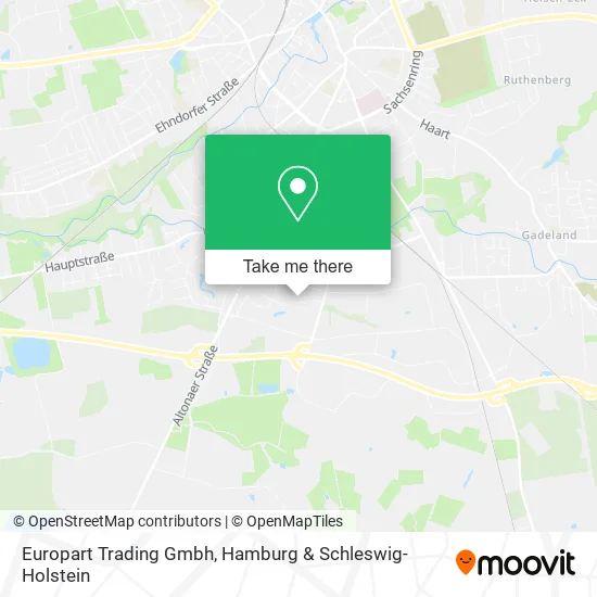 Карта Europart Trading Gmbh